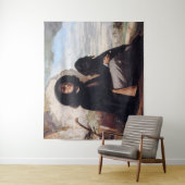 Gustave Courbet - Selbstportrait mit einem schwarz Wandteppich (Beispiel)