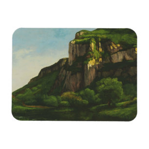 Gustave Courbet - Steine in Mouthier Magnet
