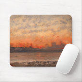 Gustave Courbet - Sunset Mousepad (Mit Mouse)