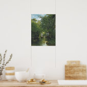 Gustave Courbet - The Bremen Creek 1866 Poster (Küche)