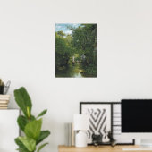 Gustave Courbet - The Bremen Creek 1866 Poster (Heimbüro)