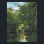 Gustave Courbet - The Bremen Creek 1866 Poster<br><div class="desc">Die Bremer Creek 1866 von Gustave Courbet. Weitere posterfertige Bilder aus dem Buch der Zedign Art Series 156 "Gustave Courbet - Malerei & Drawings Vol. 1" finden Sie unter https://books.zedign.com/zas/156.html</div>