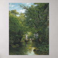 Gustave Courbet - The Bremen Creek 1866