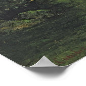 Gustave Courbet - The Bremen Creek 1866 Poster (Ecke)