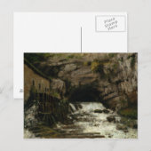 Gustave Courbet - The Source of the Loue Postkarte (Vorne/Hinten)
