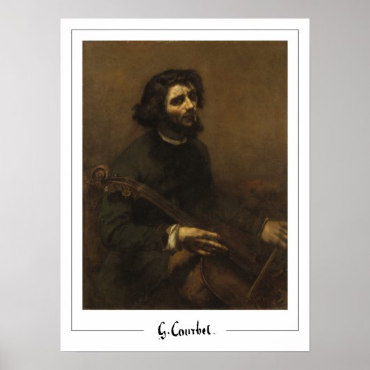 Gustave Courbet Zedign Art Poster #245 (Vorne)