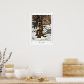 Gustave Courbet Zedign Art Poster #304-2 (Küche)