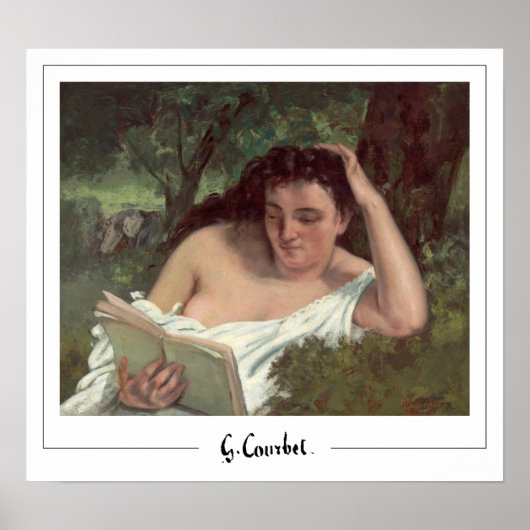 Gustave Courbet Zedign Art Poster #347-2 (Vorne)