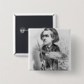 Gustave Dore (1832-83), Karikatur von 'Le Boulev Button (Vorne & Hinten)