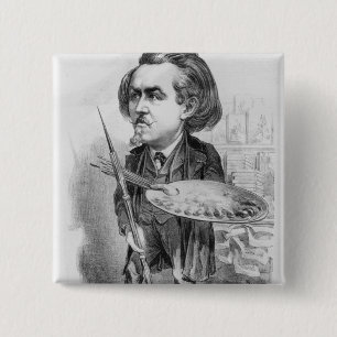 Gustave Dore (1832-83), Karikatur von 'Le Boulev Button