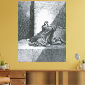 Gustave Doré - Baruch Writes Down Jeremiah's Proph Leinwanddruck (Insitu (Wohnzimmer))