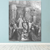 Gustave Doré - Cyrus Restores the Vessels of the  Leinwanddruck (Insitu (Holzboden))
