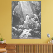 Gustave Doré - Daniel in der Löwengrube Leinwanddruck (Insitu (Wohnzimmer))
