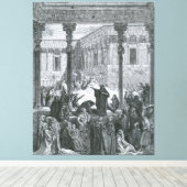 Gustave Doré - Daniel überführt die Priester des B Leinwanddruck (Insitu (Holzboden))