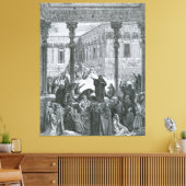 Gustave Doré - Daniel überführt die Priester des B Leinwanddruck (Insitu (Wohnzimmer))