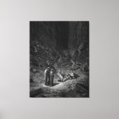 Gustave Doré - Dante and Virgil Come to the Cemete Leinwanddruck (Vorderseite)