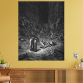 Gustave Doré - Dante and Virgil Come to the Cemete Leinwanddruck (Insitu (Wohnzimmer))