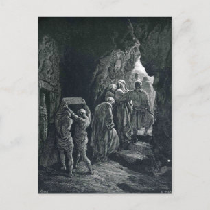 Gustave Dore: Das Grabmal von Sarah Postkarte