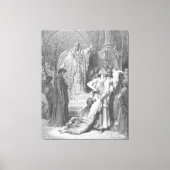 Gustave Doré - Das Urteil Salomons Leinwanddruck (Vorderseite)