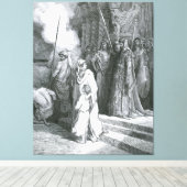 Gustave Doré - Der Mut einer Mutter Leinwanddruck (Insitu (Holzboden))