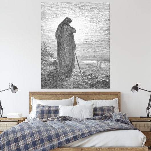 Gustave Doré - Der Prophet Amos Leinwanddruck (Insitu (Schlafzimmer))