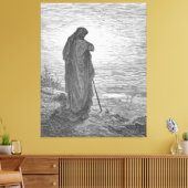 Gustave Doré - Der Prophet Amos Leinwanddruck (Insitu (Wohnzimmer))