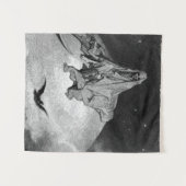 Gustave Dore - Der Rabe Wandteppich (Vorderseite (Horizontal))