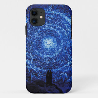 Gustave Dore der weiße Rose iPhone Kasten (blau) iPhone 11 Hülle