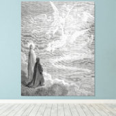 Gustave Doré - Die Seligen Leinwanddruck (Insitu (Holzboden))