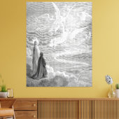 Gustave Doré - Die Seligen Leinwanddruck (Insitu (Wohnzimmer))