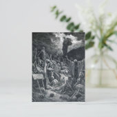 Gustave Dore: Die Vision des Tales der trockenen K Postkarte (Stehend Vorderseite)