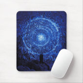 Gustave Dore die weiße Rosen-(blaue) Mausunterlage Mousepad (Mit Mouse)