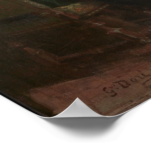 Gustave Doré Don Quixote und Sancho Panza Poster (Ecke)