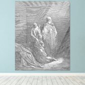 Gustave Doré - Elijah Raises the Son of the Widow  Leinwanddruck (Insitu (Holzboden))
