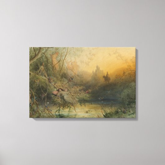 Gustave Dore - Fairy Land Leinwanddruck (Vorderseite)