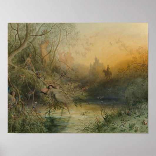 Gustave Dore - Fairy Land Poster (Vorne)