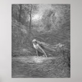 Gustave Dore Graving Purgatory Illustration Poster (Vorne)