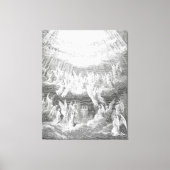 Gustave Doré - Hymne der Seligen Leinwanddruck (Vorderseite)