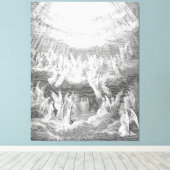 Gustave Doré - Hymne der Seligen Leinwanddruck (Insitu (Holzboden))