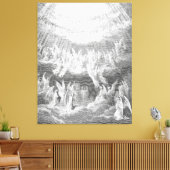 Gustave Doré - Hymne der Seligen Leinwanddruck (Insitu (Wohnzimmer))