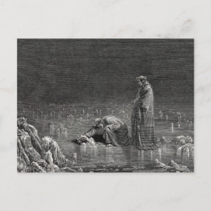 Gustave Dore Inferno Postkarte