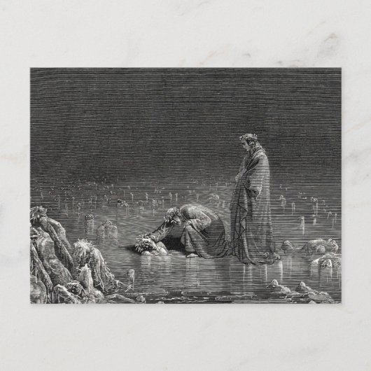 Gustave Dore Inferno Postkarte (Vorderseite)