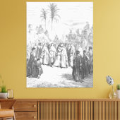 Gustave Doré - Jacob and Esau Meet Leinwanddruck (Insitu (Wohnzimmer))