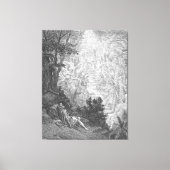 Gustave Doré - Jakobs Traum Leinwanddruck (Vorderseite)