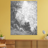 Gustave Doré - Jakobs Traum Leinwanddruck (Insitu (Wohnzimmer))