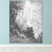 Gustave Doré - Jakobs Traum Leinwanddruck (Insitu (Holzboden))