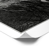 Gustave Dore: Jetzt Nacht begann ihr Kurs Poster (Ecke)