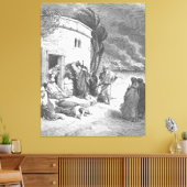 Gustave Doré - Job Hears of His Misfortunes Leinwanddruck (Insitu (Wohnzimmer))