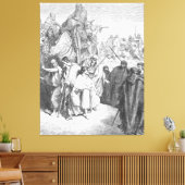 Gustave Doré - Joseph wird von seinen Brüdern verk Leinwanddruck (Insitu (Wohnzimmer))