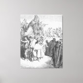 Gustave Doré - Joseph wird von seinen Brüdern verk Leinwanddruck (Vorderseite)